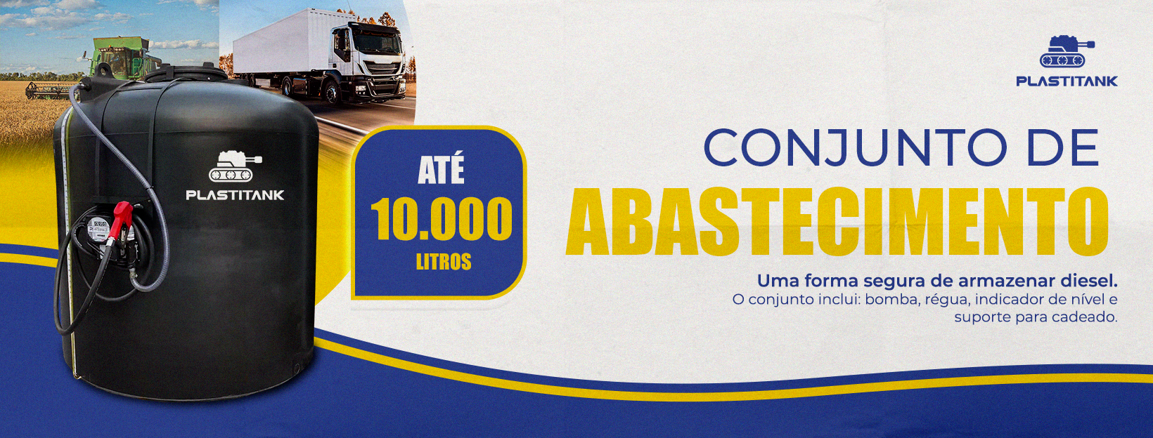 Banner conjunto abastecimento plastitank