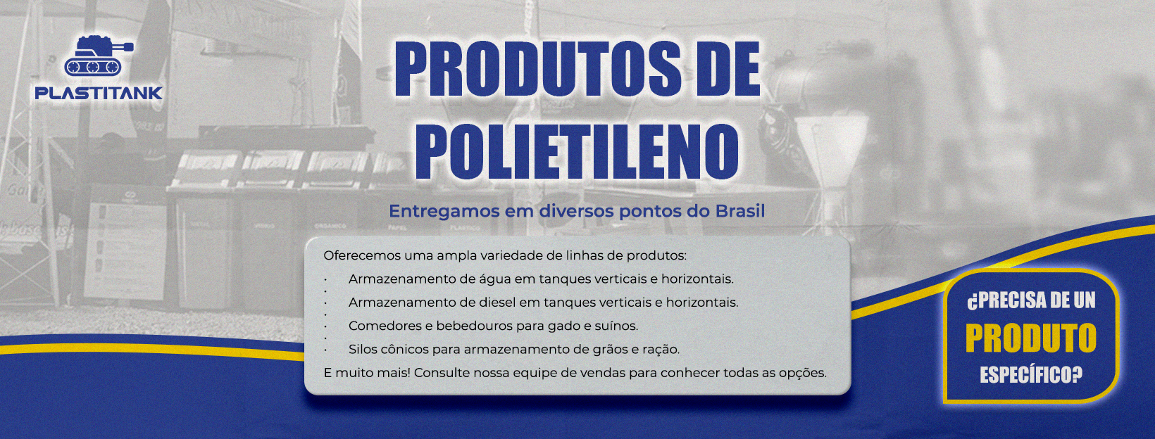 Banner productos de polietileno plastitank